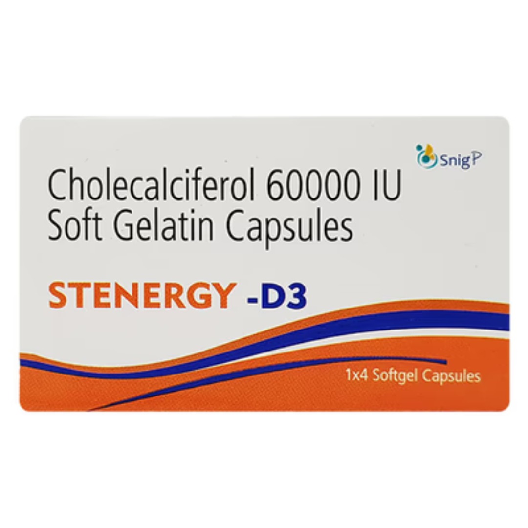 Stenergy D3 Softgel Capsule
